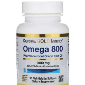 كبسولات دواء اوميجا 3 مكمل غذائي 800مج