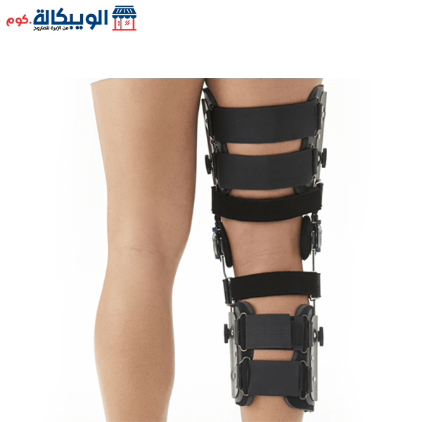 ركبة مفصلية بعداد من دكتور ميد الكورية Post-Operative Rom Knee Brace With Dial Pin Lock &Amp; Adjustable Length