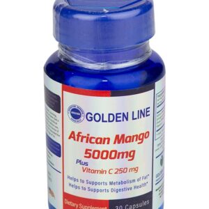افريكان مانجو مع فيتامين سي 30 ك من جولدن لاين (1)