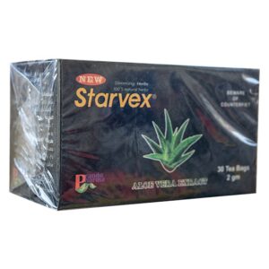 اعشاب تخسيس ستارفكس starvex بخلاصة الصبار 30باكيت2جم