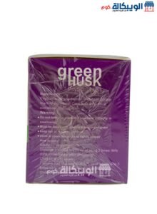 Green Husk جرين هاسك لسد الشهية بطعم التوت الازرق 24 باكت - Green Husk Psyllium Husk اكياس السيلينيوم Green Husk