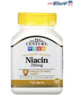 مميزات وعيوب حبوب مكمل النياسين 21st Century Niacin