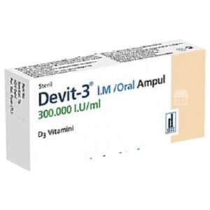 devit 3 ampul 300.000 for vitamin d deficiency treatment 1 ampoul