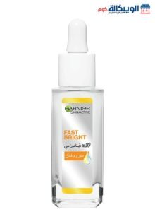 فاست برايت سيروم فيتامين سي من غارنييه 30 مل - Garnier Fast Bright Vitamin C Serum, 30 Ml مكونات سيروم غارنييه فيتامين سي