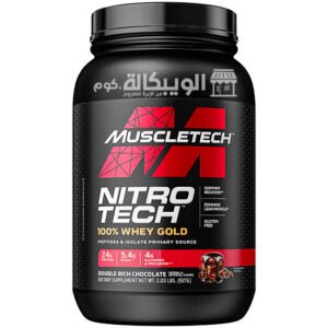 Muscletech nitro tech whey gold double rich chocolate 921Grams