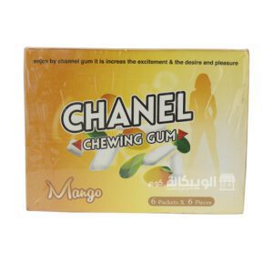 Chanel chewing gum increases pleasure and desire