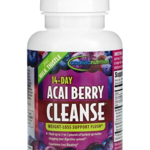 Acai Berry cleanse with milk thistle