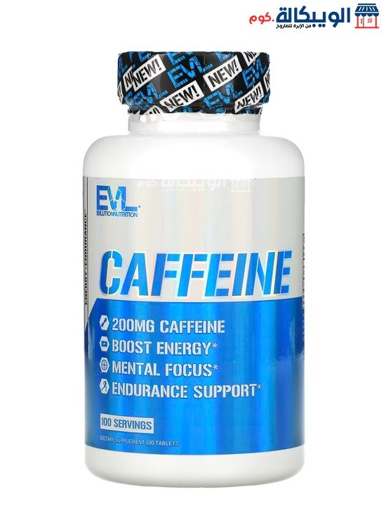 كبسولات الكافيين Evlution Nutrition Caffeine