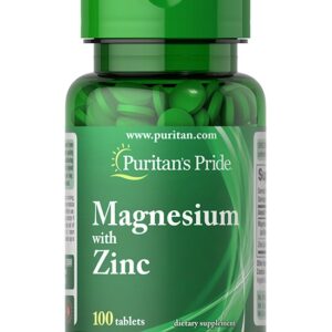 Magnesium With Zinc puritan's pride 100 capsules