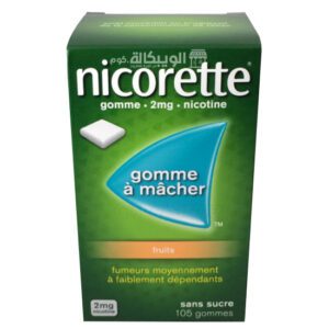 nicorette fruit nicotine gum 2mg warnings