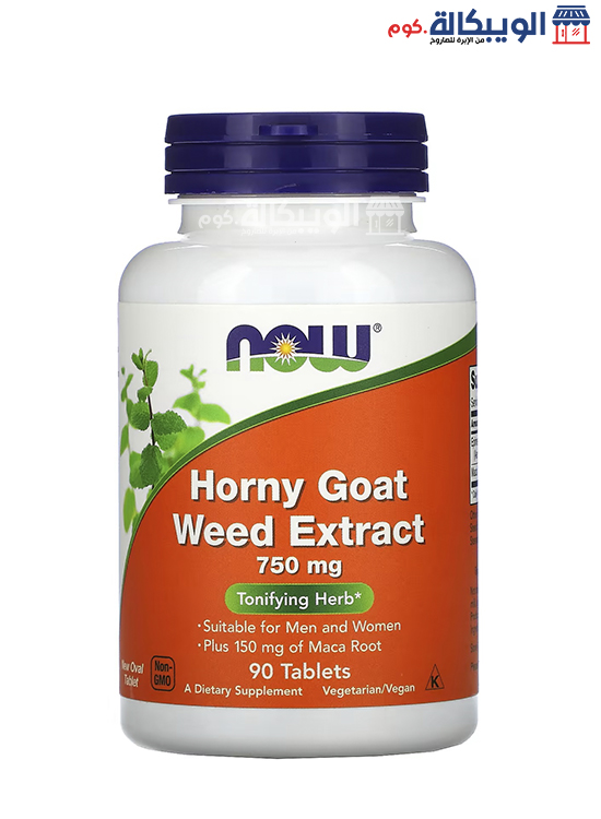 Now Foods Horny Goat Weed With Maca Tablets