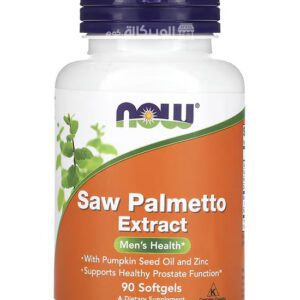 Now foods saw palmetto with pumpkin seed oil and zinc capsules