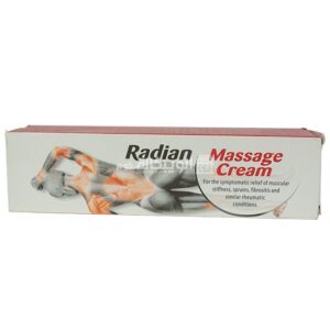 Radian massage cream for relief muscle and joints