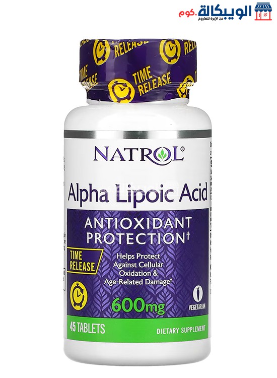 Natrol Alpha Lipoic Acid Tablets For Antioxidant Protection