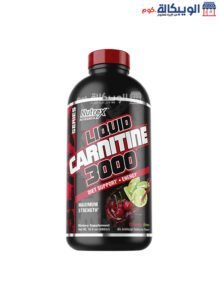 Nutrex Liquid Carnitine 3000 To Increase Strength And Fat Burning - 480Ml Cherry And Lemon Flavor Nutrex Research Liquid Carnitine 3000 Mg Benefits