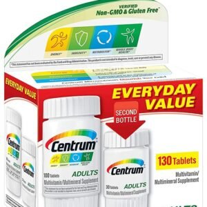 centrum adults multivitamin 130 tablets