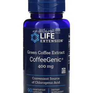 كبسولات مستخلص القهوة الخضراء Life Extension Coffeegenic Green Coffee Extract