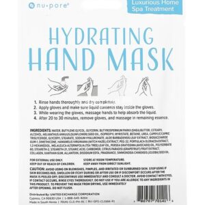 Nu-pore hydrating hand mask ingredients