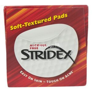 Stridex pads maximum alcohol free for acne treatment