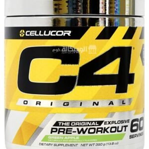 مكمل غذائي c4 بنكهة التفاح الأخضر Pre workout c4 cellucor