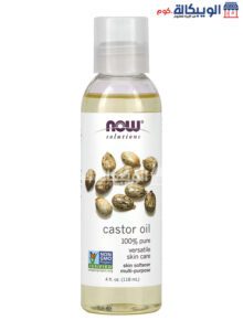 سعر زيت الخروع Now Foods Solutions Castor Oil