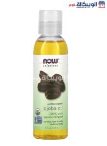Now Foods Jojoba Oil For Hair Growth And Skin Hydration - 118 Ml Now Foods Jojoba Oil For Hair Growth And Skin Hydration
