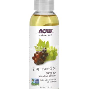 Now foods grapeseed Oil for hair and skin