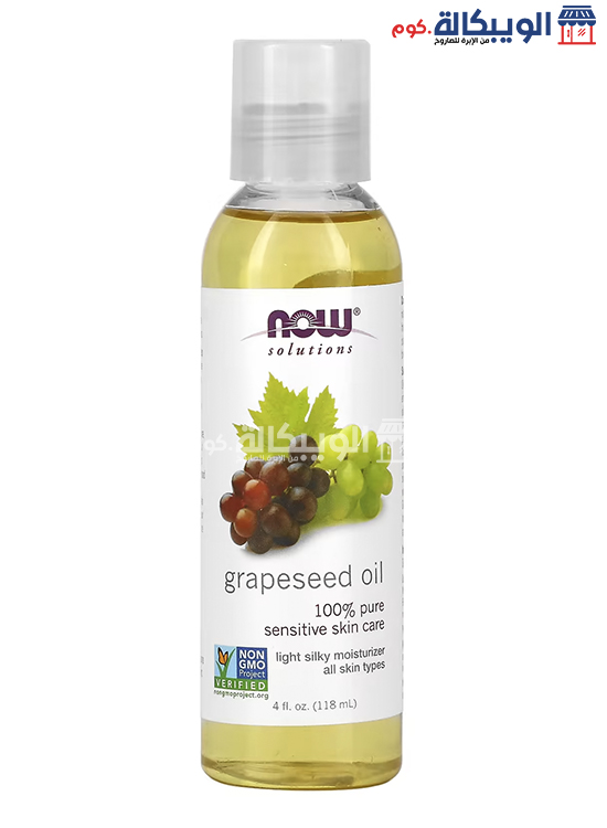 Now Foods Grapeseed Oil For Hair And Skin