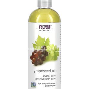 Now foods solutions grapeseed oil for hair and skin