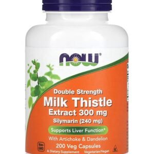 Now foods milk thistle extract capsules