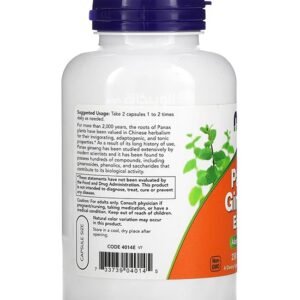 now foods panax ginseng capsules