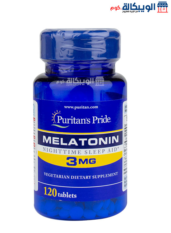 اقراص ميلاتونين ٣ مجم Puritan'S Pride Melatonin 3 Mg