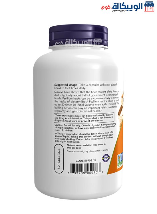 Now Foods Psyllium Capsules