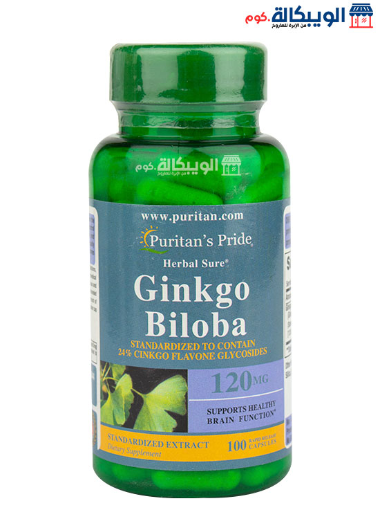 Ginko Biloba Pills Puritan Pride Brain Health Capsules 100 Caps