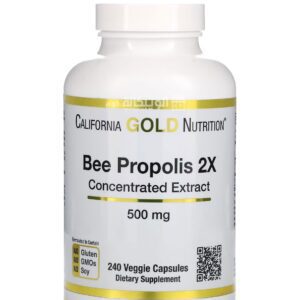 California-Gold-Nutrition-Bee-Propolis-2X-Concentrated-Extract-500-mg