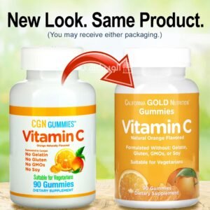 California Gold Nutrition Vitamin C Gummies 90 Gummies