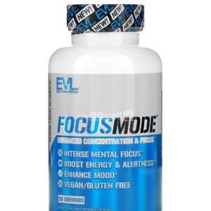 EVLution Nutrition FocusMode Capsules To promote mental concentration  30 Veggie Capsules 