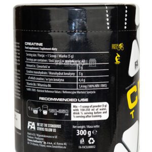 FA nutrition Creatine 300g 60 Servings