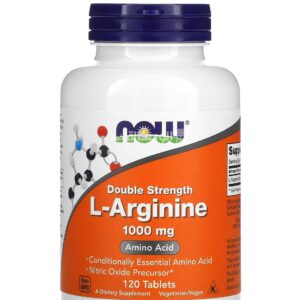 NOW Foods L - Arginine Double Strength 1000 mg