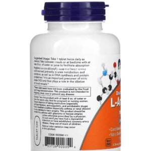 NOW Foods L - Arginine Double Strength 1000 mg