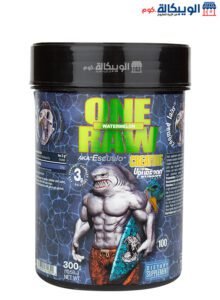 مكمل الكرياتين وان رو لبناء العضلات بطعم البطيخ 300 جرام - Creatine One Raw Ultra Pure Watermelon 300G Creatine One Raw Ultra Pure Watermelon 300G
