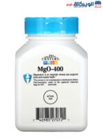 21st century MgO 400 mg capsules for muscles and bone health 90 capsules