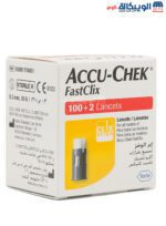 Accu chek fastclix lancets for Diabetic Blood Glucose Testing 100 lancets + 2 gifts