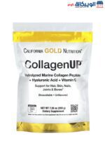 California Gold Nutrition Marine Collagen powder with Hyaluronic Acid and Vitamin C to support healthy skin, hair and nails Unflavored 7.26 oz (206 g)