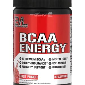 Evlution nutrition bcaa energy fruit punch 10.16 oz (288 g)