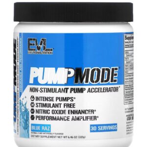 evl pump mode Blue Raz, 6.46 oz (183 g)