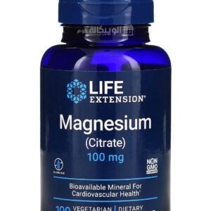 Life Extension magnesium supplement 100mg For general body health 100 capsules