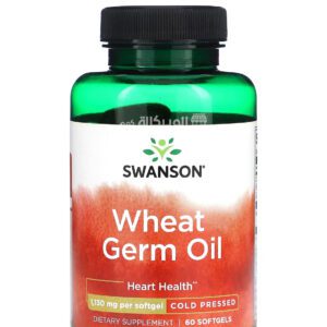 Swanson wheat germ oil supplement 1130 mg 60 Softgels
