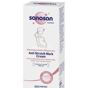 كريم سانوسان لعلامات التمدد sanosan mama anti stretch mark cream 200ml