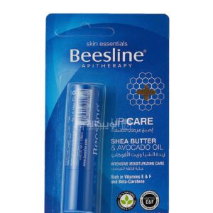 beesline lip balm care shea butter & avocado oil 4g
